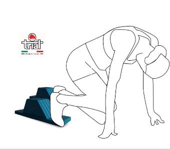 стартовые блоки для тренировок "рубер" (комлект: 3 пары) Athletics.su